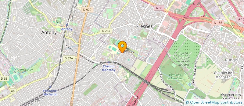 localisation de l'entreprise MADAME CLMENCE LAUTREDOU à ANTONY