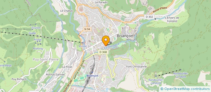 localisation de l'entreprise MADAME CLOE ABSIN à BRIANCON
