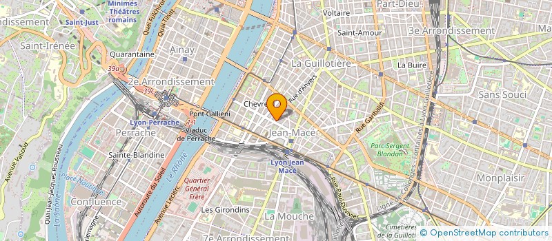 localisation de l'entreprise MADAME CLOE BARRAUD  LYON