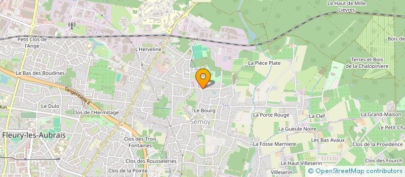 localisation de l'entreprise MADAME CLOE BAZIN  SEMOY