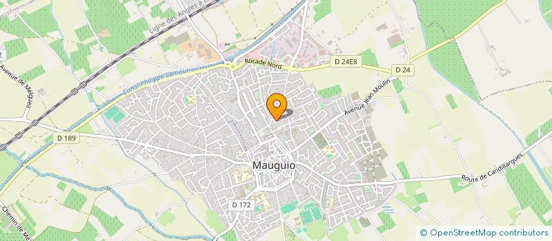 localisation de l'entreprise MADAME CLOE BERGOUGNON  MAUGUIO