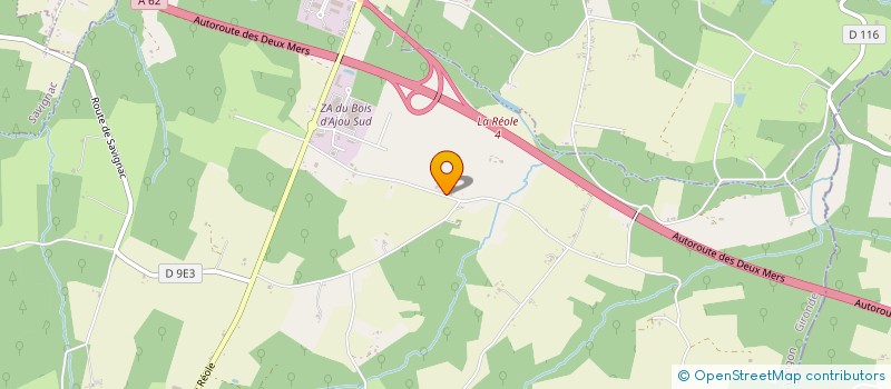 localisation de l'entreprise MADAME CLOE BLANCHARD  AILLAS