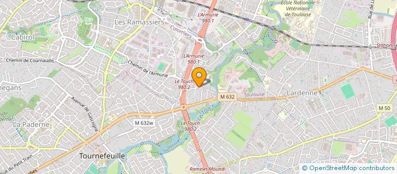 localisation de l'entreprise MADAME CLOE BORG à TOULOUSE