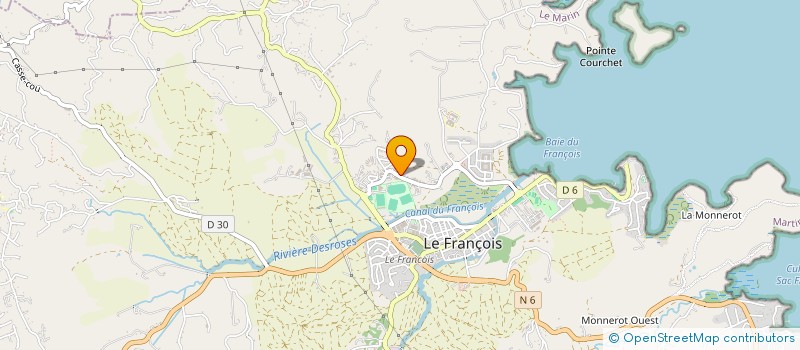 localisation de l'entreprise MADAME CLOE BRETTE à LE FRANCOIS