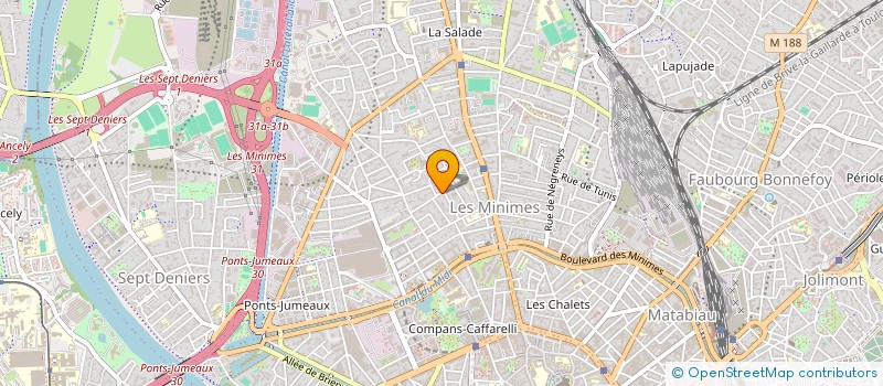 localisation de l'entreprise MADAME CLOE CABOS  TOULOUSE