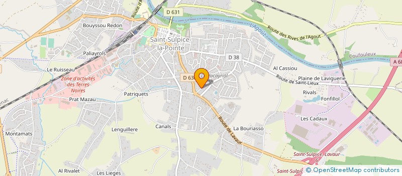 localisation de l'entreprise MADAME CLOE CAPDORDY  ENCAUSSE-LES-THERMES