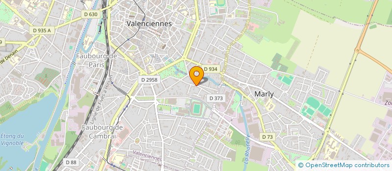 localisation de l'entreprise MADAME CLOE CAUBRIERE  VALENCIENNES