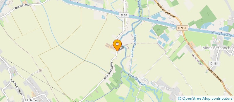 localisation de l'entreprise MADAME CLOE CREPIN  LESTREM