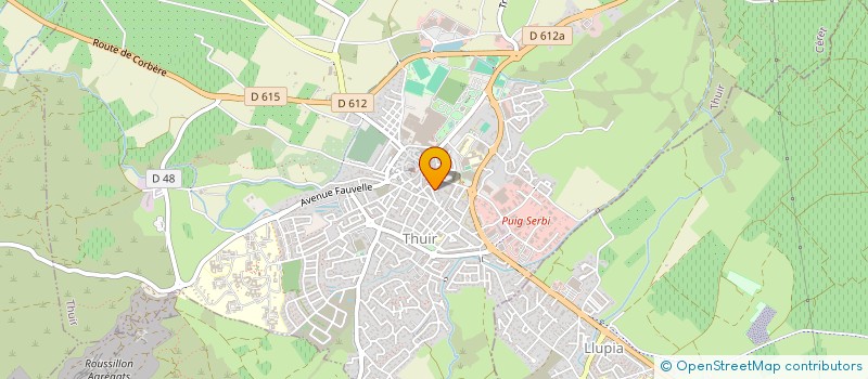 localisation de l'entreprise MADAME CLOE DA COSTA  THUIR