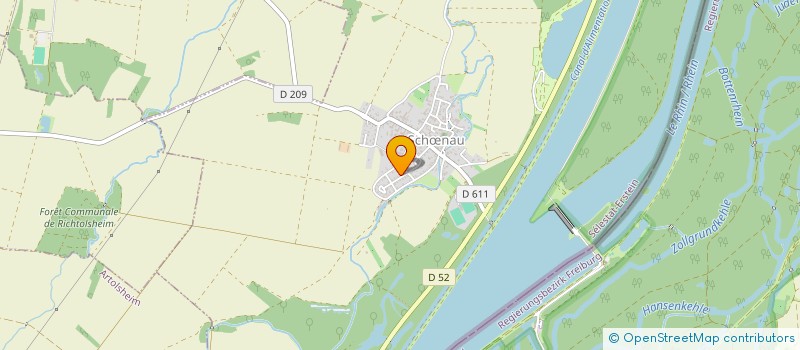 localisation de l'entreprise MADAME CLOE DORFFER  SCHNAU