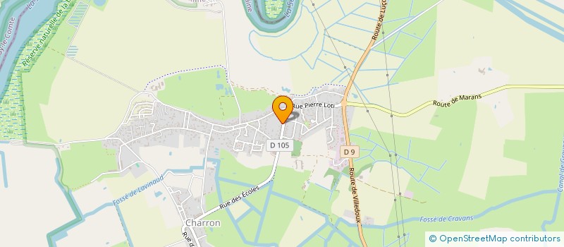 localisation de l'entreprise MADAME CLOE FERARY  CHARRON