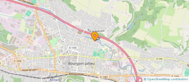 localisation de l'entreprise MADAME CLOE FINAS à BOURGOIN-JALLIEU