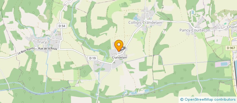 localisation de l'entreprise MADAME CLOE GRENECHE à PONTAVERT