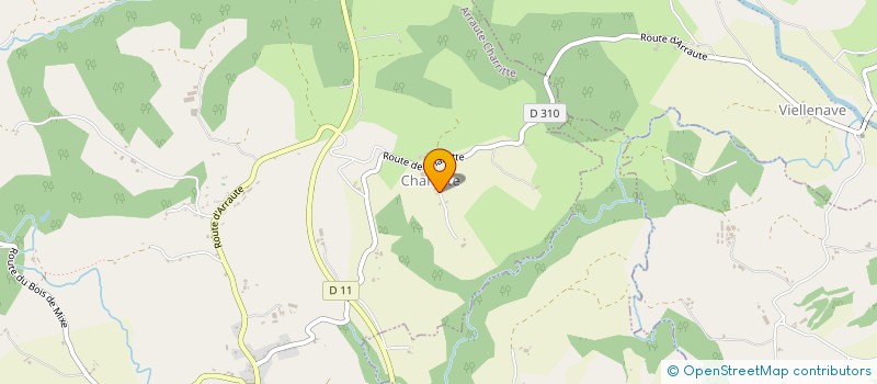 localisation de l'entreprise MADAME CLOE IRIBARNE  ARRAUTE-CHARRITTE