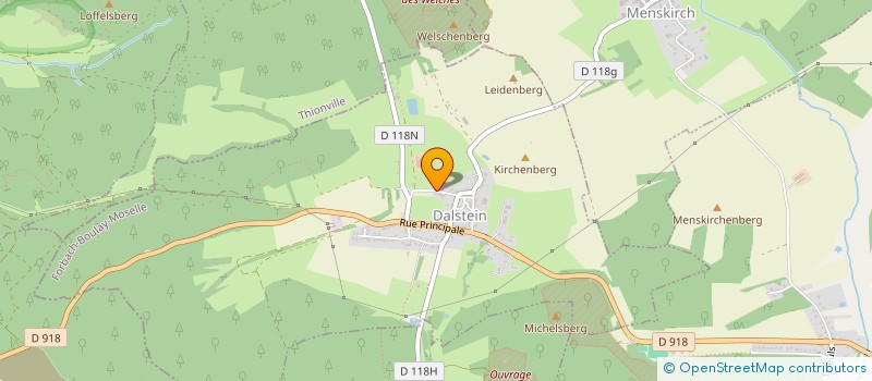 localisation de l'entreprise MADAME CLOE JAMINET  DALSTEIN