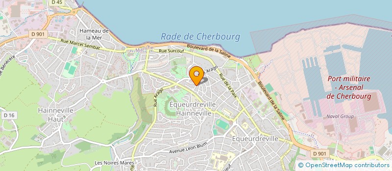 localisation de l'entreprise MADAME CLOE KERHOAS à CHERBOURG-EN-COTENTIN