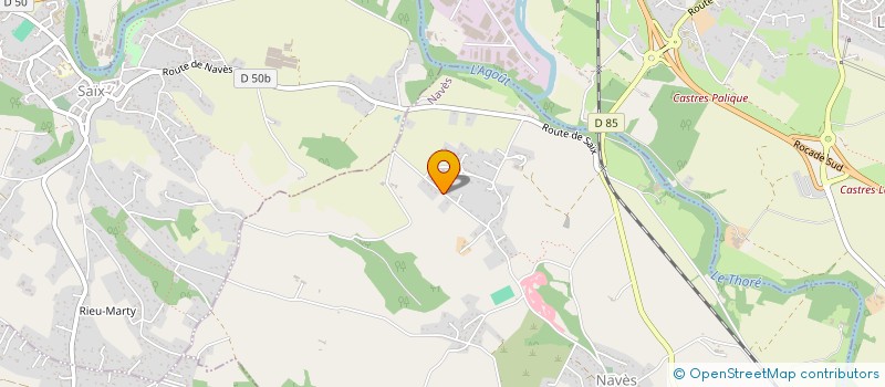 localisation de l'entreprise MADAME CLOE LABORDE  NAVES