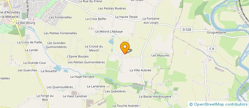 localisation de l'entreprise MADAME CLOE LEMAILE  MELESSE