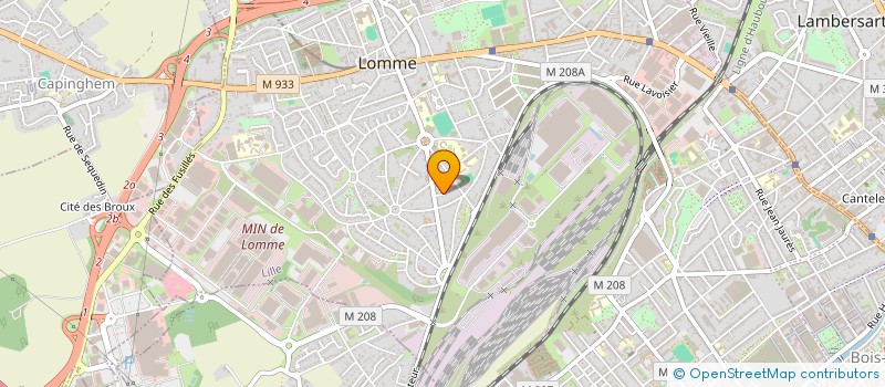 localisation de l'entreprise MADAME CLOE LETURQUE à LILLE