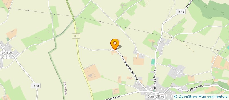 localisation de l'entreprise MADAME CLOE LEVILLAIN  SAINT-PAER