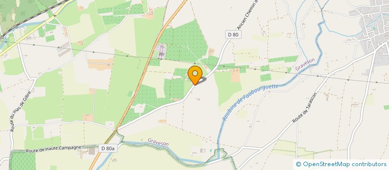 localisation de l'entreprise MADAME CLOE MALHERBE  GRAVESON