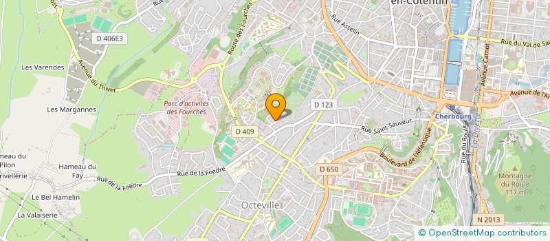 localisation de l'entreprise MADAME CLOE MARIETTE  CHERBOURG-EN-COTENTIN