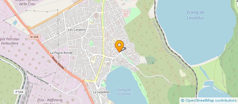 localisation de l'entreprise MADAME CLOE MENINI à FOS-SUR-MER