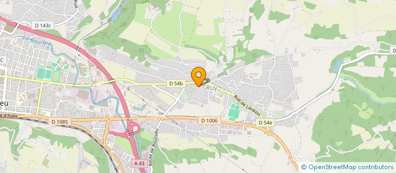 localisation de l'entreprise MADAME CLOE MERCIER  RUY-MONTCEAU