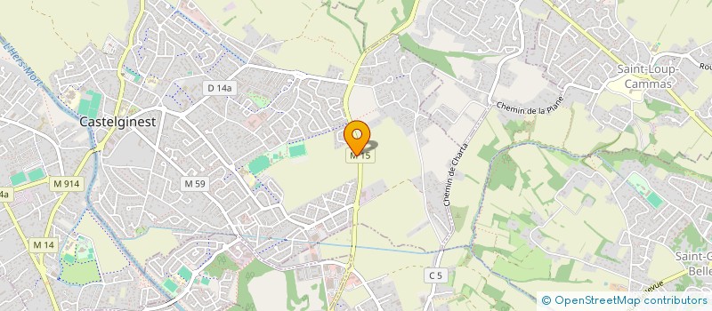 localisation de l'entreprise MADAME CLOE METTE  CASTELGINEST