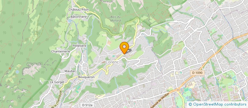 localisation de l'entreprise MADAME CLOE MORALES  MOIRANS