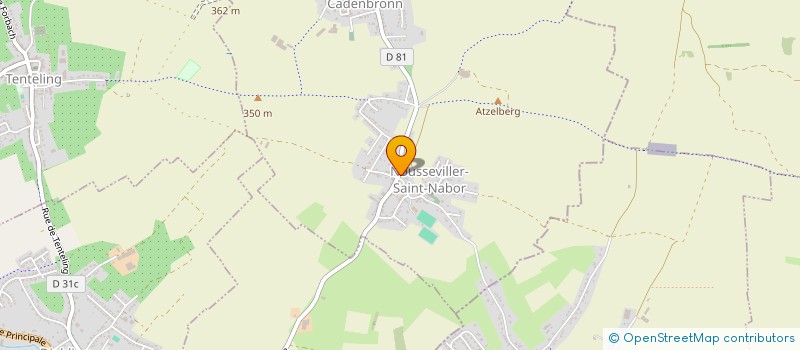 localisation de l'entreprise MADAME CLOE MULLER à NOUSSEVILLER-SAINT-NABOR