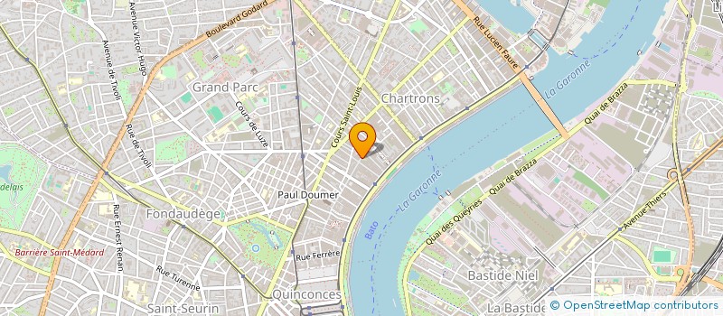 localisation de l'entreprise MADAME CLOE PARIZOT  BORDEAUX