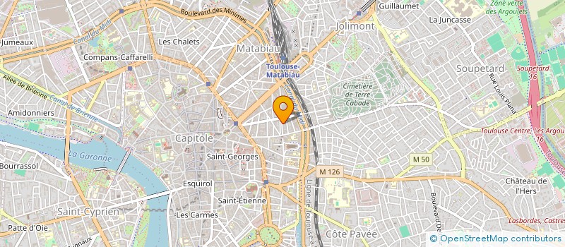 localisation de l'entreprise MADAME CLOE PATY à TOULOUSE