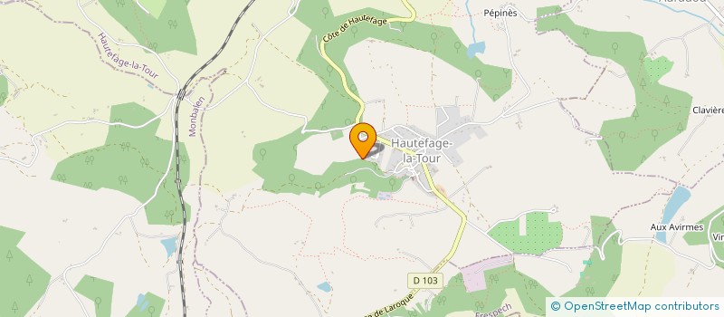 localisation de l'entreprise MADAME CLOE PERINO  HAUTEFAGE-LA-TOUR