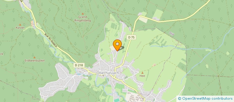 localisation de l'entreprise MADAME CLOE PUGNOTTI  OBERHASLACH