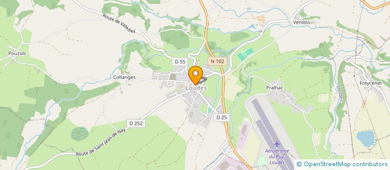 localisation de l'entreprise MADAME CLOE RAVEL  LOUDES