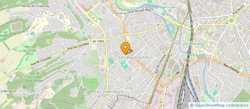 localisation de l'entreprise MADAME CLOE RICHARD  DIJON