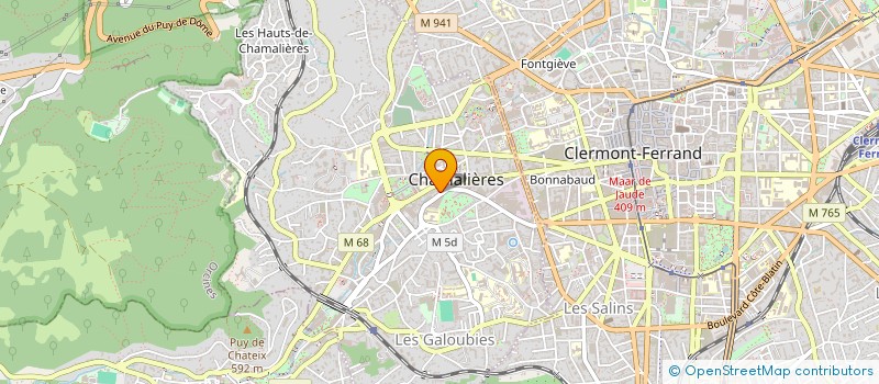 localisation de l'entreprise MADAME CLOE ROSSI  CHAMALIERES