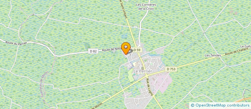 localisation de l'entreprise MADAME CLOE ROUSSIA  LE PERRIER