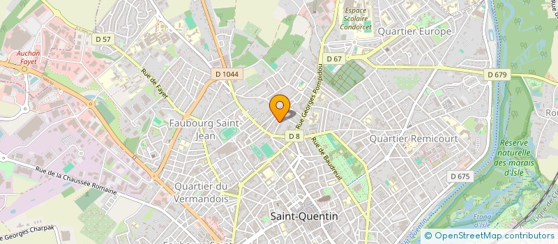 localisation de l'entreprise MADAME CLOE SALEILLE à SAINT-QUENTIN