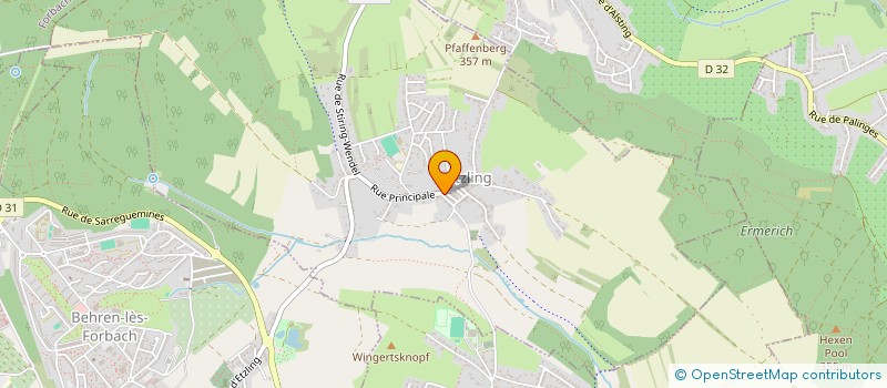 localisation de l'entreprise MADAME CLOE SAPINA  ETZLING