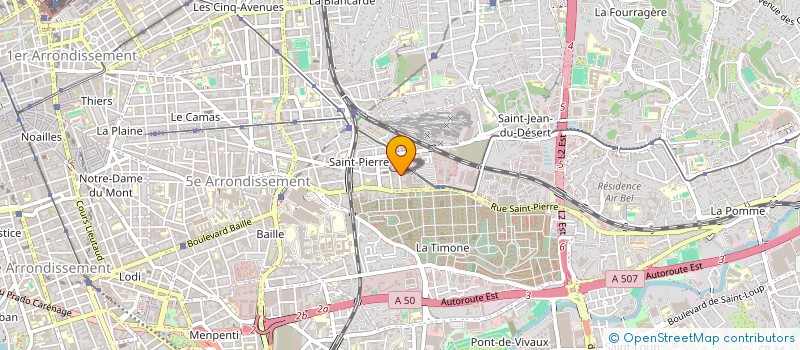 localisation de l'entreprise MADAME CLOE SOLLIER à MARSEILLE