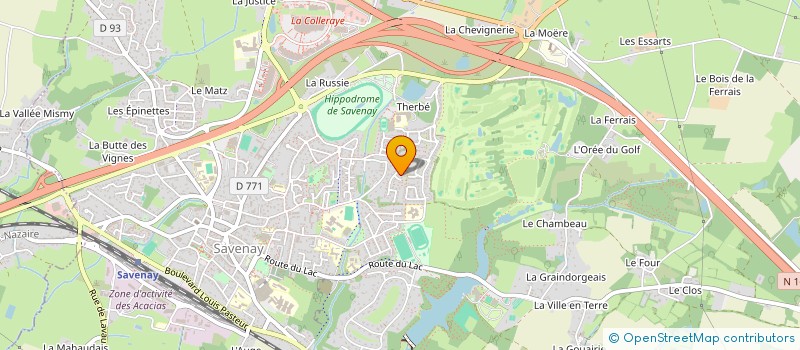 localisation de l'entreprise MADAME CLOE SOREL  SAVENAY