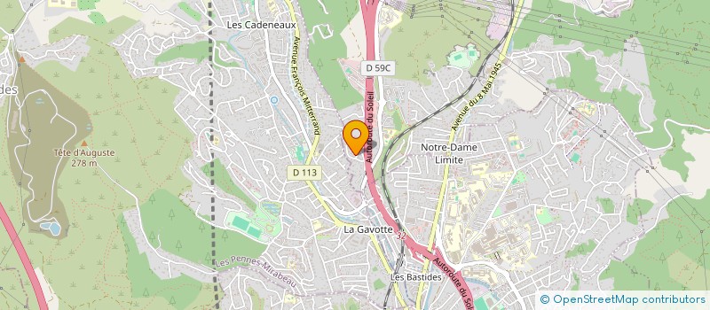 localisation de l'entreprise MADAME CLOE TCHIKNAVORIAN à SEPTEMES-LES-VALLONS