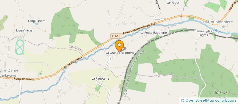 localisation de l'entreprise MADAME CLOEE RIUS  LA HOUBLONNIERE