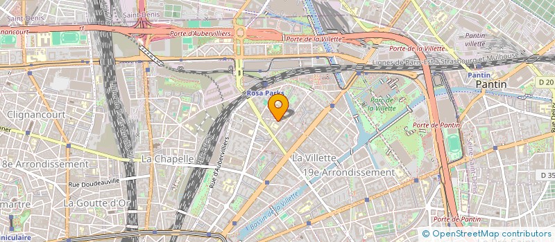 localisation de l'entreprise MADAME CLORIE PEHEE  PARIS