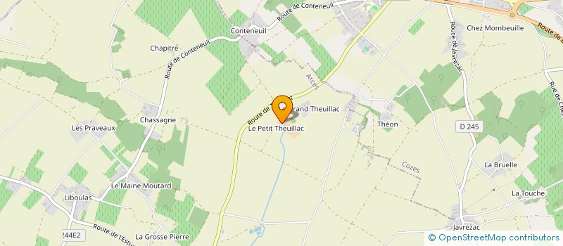 localisation de l'entreprise MADAME CLOTHILDE AVRILLAUD à ARCES