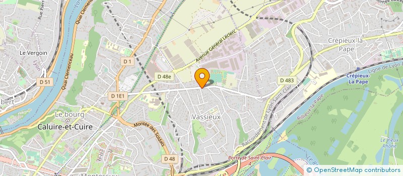 localisation de l'entreprise MADAME CLOTHILDE BAMPETA  LYON