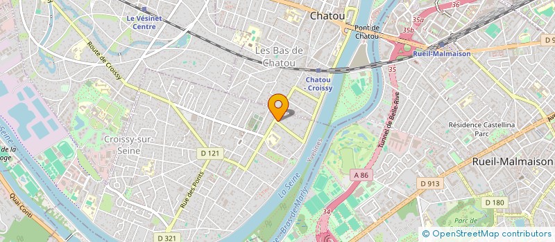 localisation de l'entreprise MADAME CLOTHILDE BON à CROISSY-SUR-SEINE