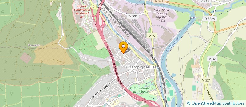 localisation de l'entreprise MADAME CLOTHILDE BOURCY  CHAMPIGNEULLES